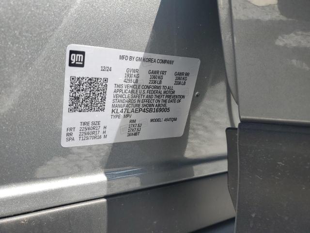 KL47LAEP4SB169005 - 2025 BUICK ENVISTA PREFERRED 灰色 照片 12