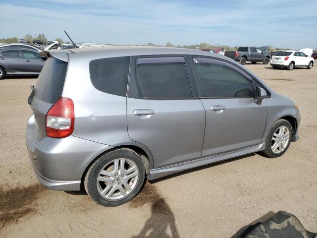 JHMGD38678S031998 - 2008 HONDA FIT SPORT 灰色 照片 3