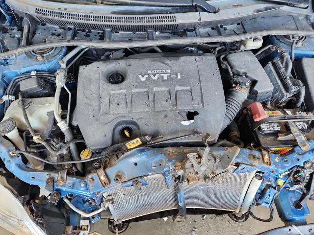 1NXBU4EE6AZ278917 - 2010 TOYOTA COROLLA BASE 蓝色 照片 11