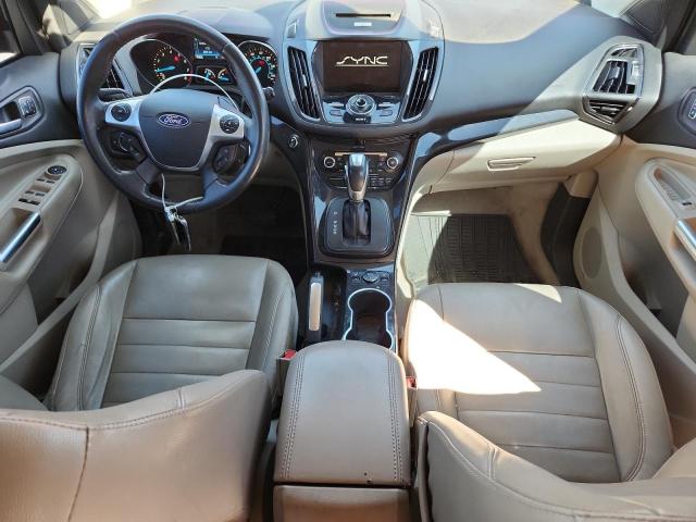 1FMCU9J98EUC21635 - 2014 FORD ESCAPE TITANIUM RED photo 8