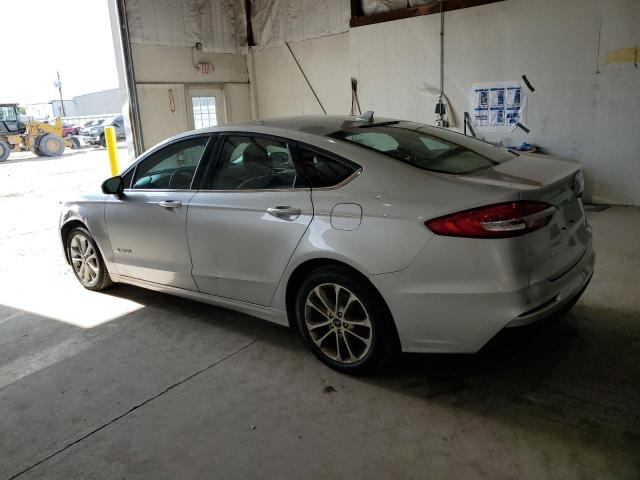 3FA6P0LU1KR241448 - 2019 FORD FUSION SE ვერცხლისფერი ფოტო 2