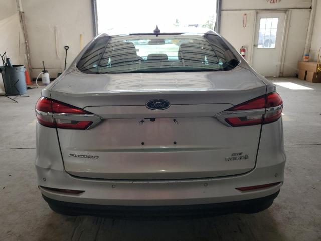 3FA6P0LU1KR241448 - 2019 FORD FUSION SE ვერცხლისფერი ფოტო 6