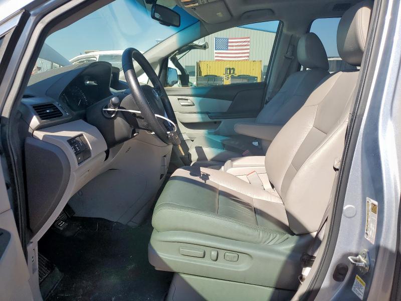 5FNRL5H69CB097984 - 2012 HONDA ODYSSEY EXL BLUE photo 7