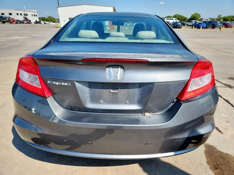 2HGFG3B89CH529328 - 2012 HONDA CIVIC EX GRAY photo 6