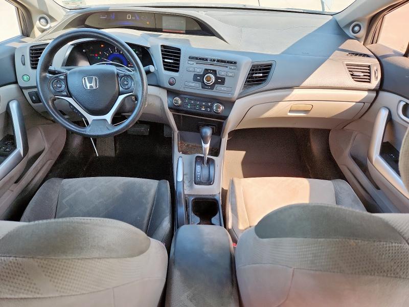 2HGFG3B89CH529328 - 2012 HONDA CIVIC EX GRAY photo 8