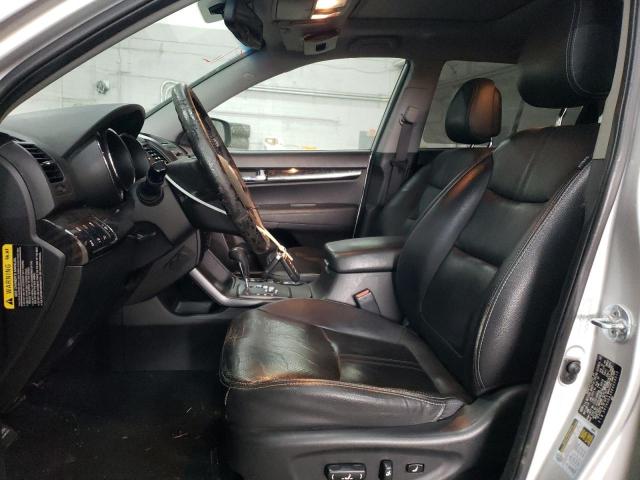 5XYKUDA20BG058515 - 2011 KIA SORENTO EX SILVER photo 7
