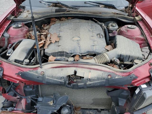 2G1FF1E32F9164309 - 2015 CHEVROLET CAMARO LT 红色 照片 11