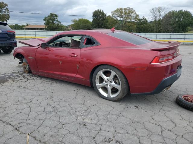 2G1FF1E32F9164309 - 2015 CHEVROLET CAMARO LT 红色 照片 2