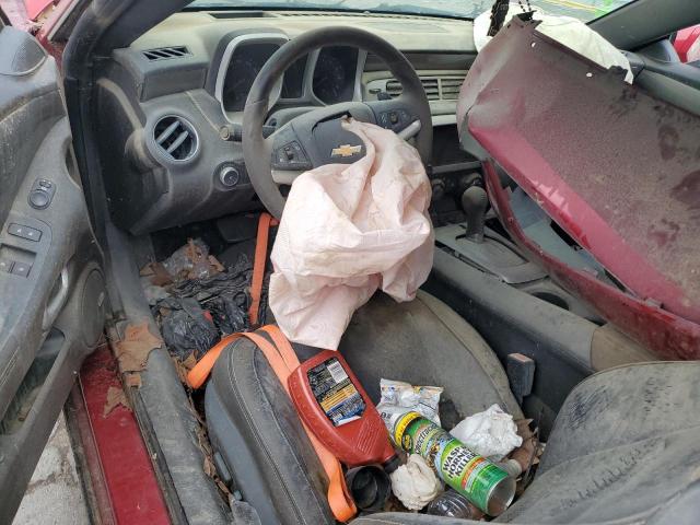 2G1FF1E32F9164309 - 2015 CHEVROLET CAMARO LT 红色 照片 8