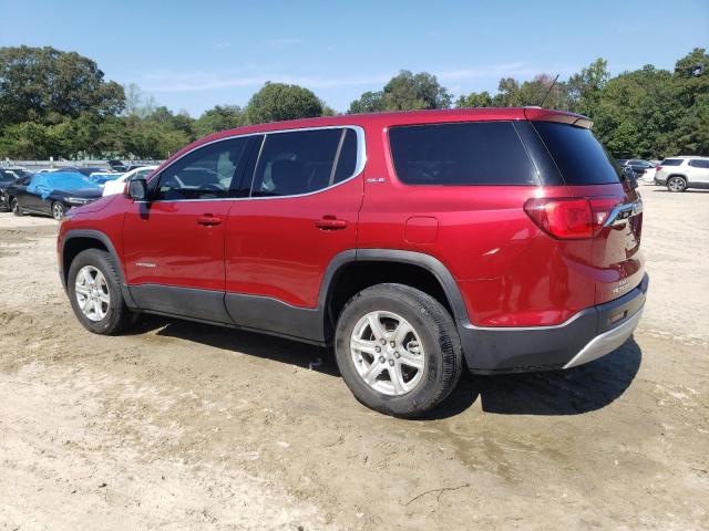 1GKKNKLA4KZ134197 - 2019 GMC ACADIA SLE Czerwony zdjęcie 2