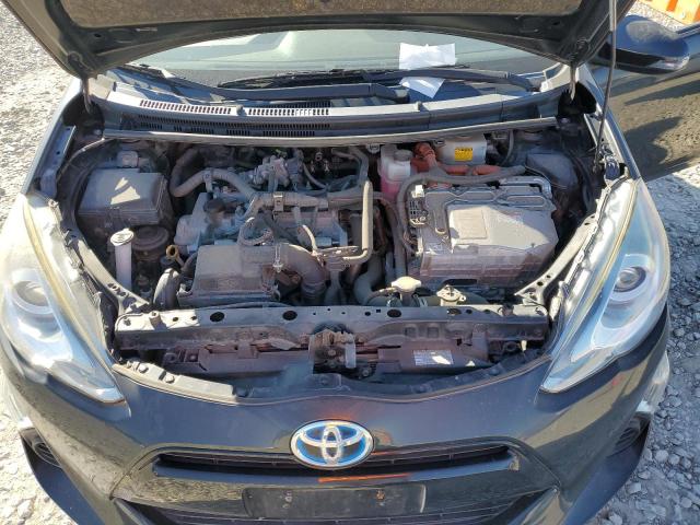 JTDKDTB33F1099096 - 2015 TOYOTA PRIUS C BLUE photo 11