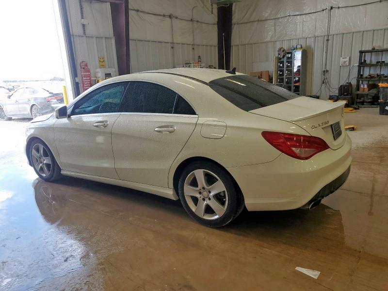 WDDSJ4EB1GN328666 - 2016 MERCEDES-BENZ CLA 250 WHITE photo 2