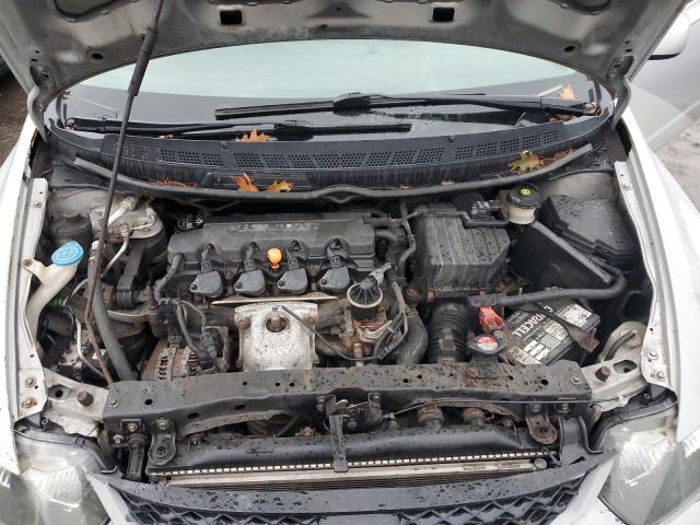 2HGFG12689H517120 - 2009 HONDA CIVIC LX GRAY photo 11