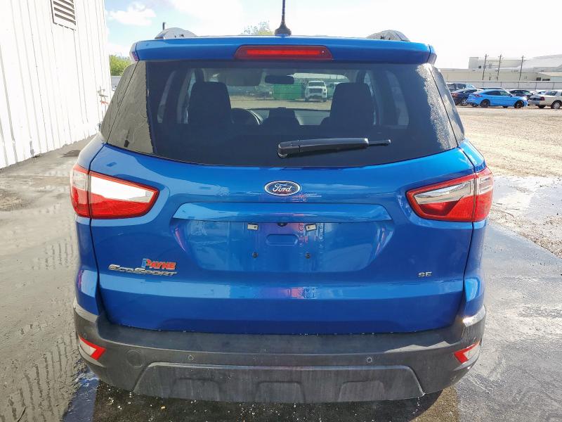 MAJ3S2GE4MC446148 - 2021 FORD ECOSPORT SE أزرق صورة 6