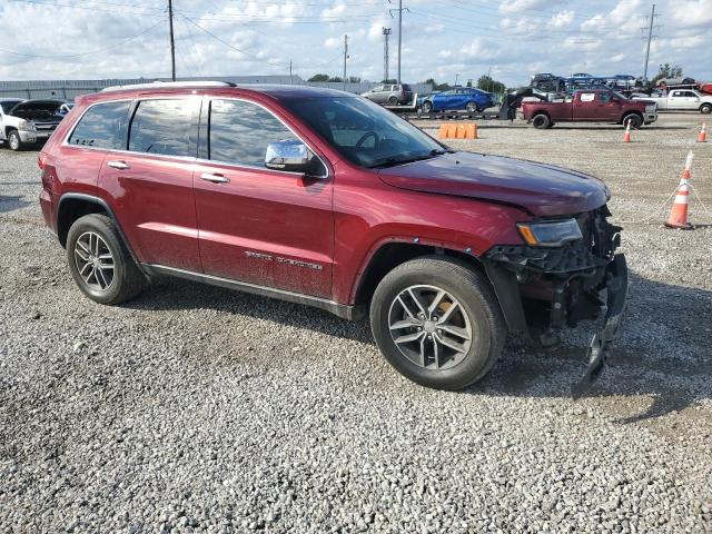 1C4RJFBGXHC802499 - 2017 JEEP GRAND CHEROKEE LIMITED 红色 照片 4