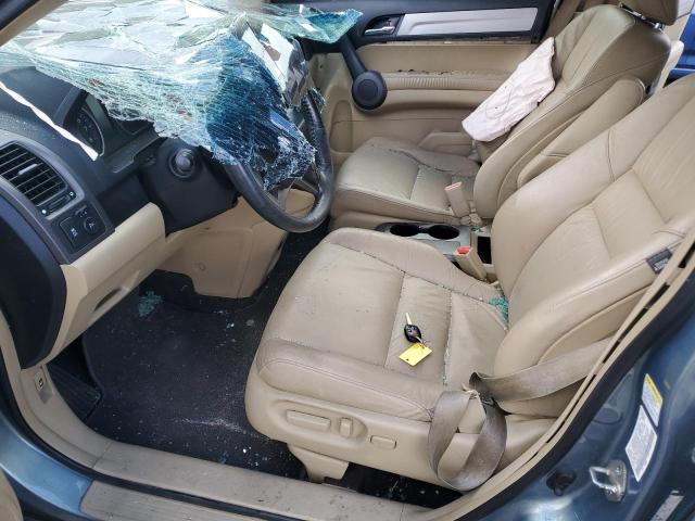 5J6RE3H74AL035484 - 2010 HONDA CR-V EXL GREEN photo 7