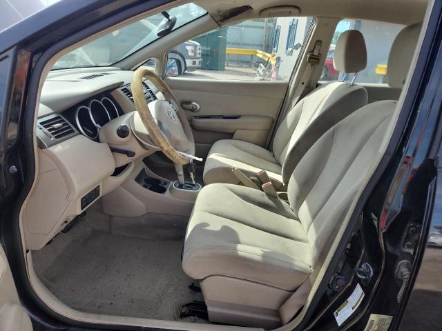 3N1BC13E99L369441 - 2009 NISSAN VERSA S BLACK photo 7