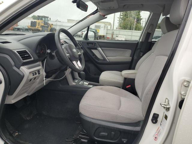 JF2SJAEC7JH516178 - 2018 SUBARU FORESTER 2.5I PREMIUM Սպիտակ լուսանկար 7