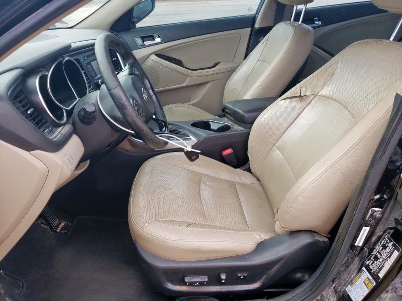 5XXGN4A77EG322224 - 2014 KIA OPTIMA EX BLACK photo 7