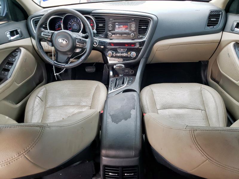 5XXGN4A77EG322224 - 2014 KIA OPTIMA EX BLACK photo 8