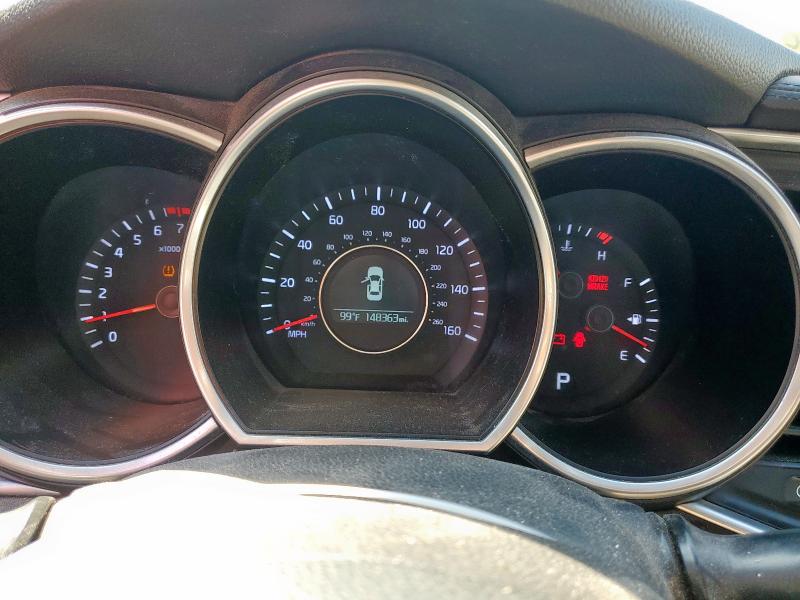 5XXGN4A77EG322224 - 2014 KIA OPTIMA EX BLACK photo 9