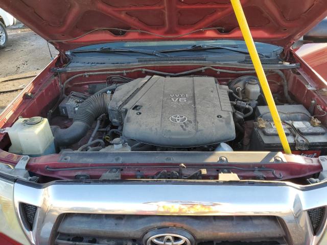 3TMJU62N37M041735 - 2007 TOYOTA TACOMA DOUBLE CAB PRERUNNER RED photo 11