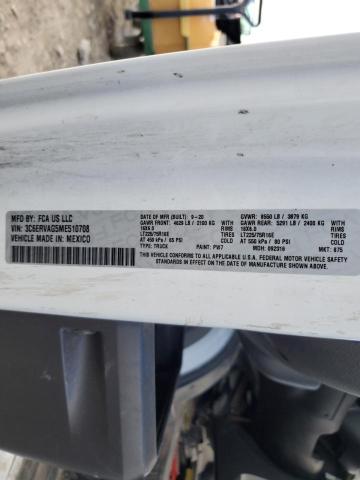 3C6ERVAG5ME510708 - 2021 RAM PROMASTER 1500 STANDARD WHITE photo 13