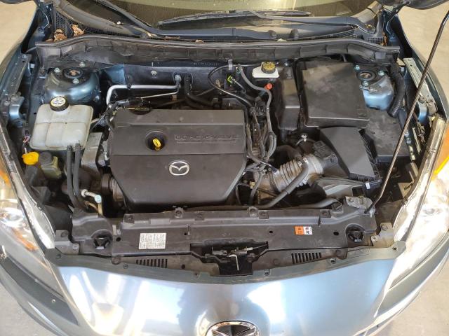 JM1BL1UF3B1431286 - 2011 MAZDA 3 I GREEN photo 11