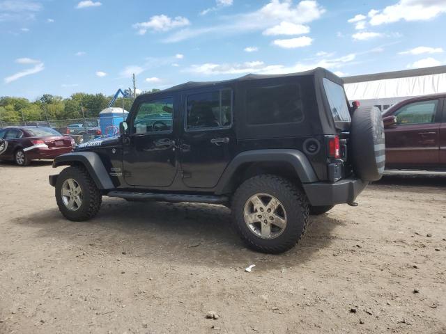 1C4BJWDG0GL319259 - 2016 JEEP WRANGLER U SPORT Schwarz Foto 2