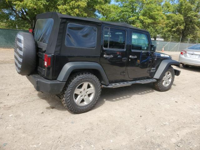 1C4BJWDG0GL319259 - 2016 JEEP WRANGLER U SPORT Schwarz Foto 3