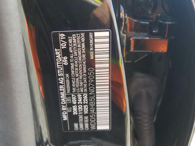 WDD5J4HB5LN079050 - 2020 MERCEDES-BENZ CLA 250 4MATIC BLACK photo 12