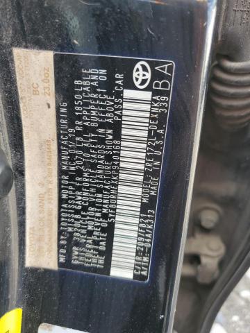 5YFBURHEXKP940168 - 2019 TOYOTA COROLLA L შავი ფოტო 12