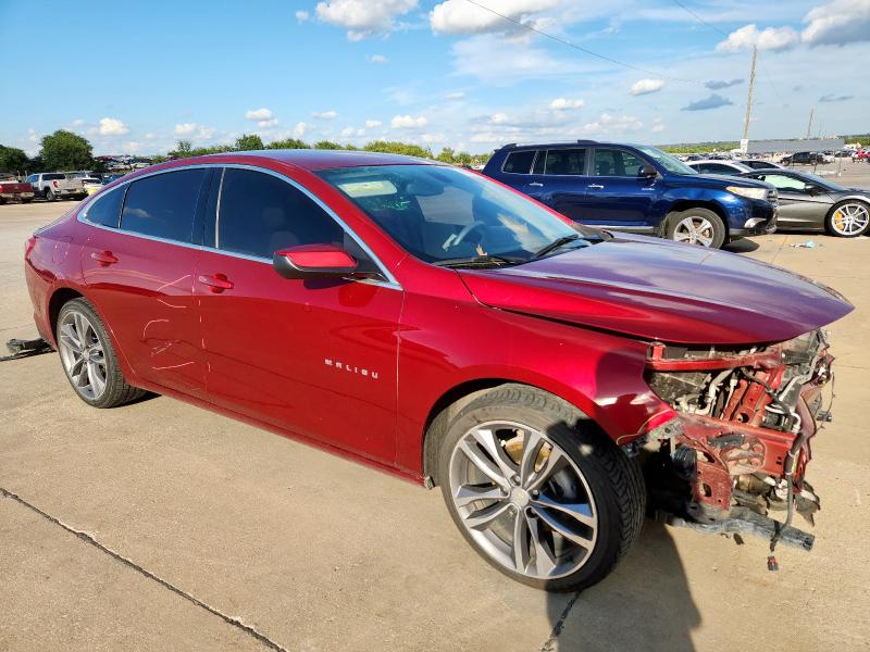 1G1ZD5ST0MF052496 - 2021 CHEVROLET MALIBU LT Rot Foto 4