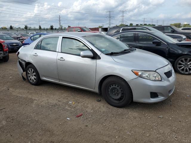1NXBU4EE4AZ284733 - 2010 TOYOTA COROLLA BASE SILVER photo 4