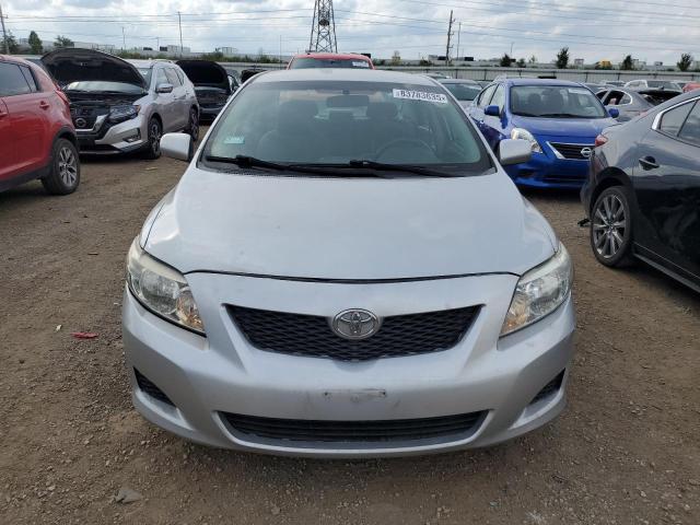 1NXBU4EE4AZ284733 - 2010 TOYOTA COROLLA BASE SILVER photo 5