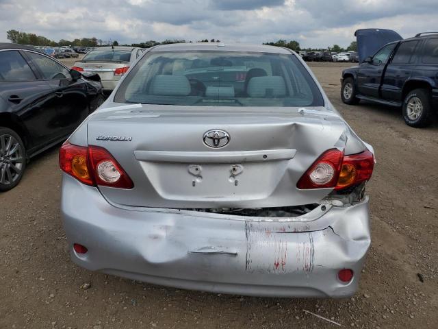 1NXBU4EE4AZ284733 - 2010 TOYOTA COROLLA BASE SILVER photo 6