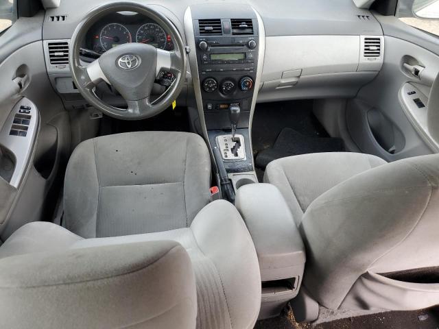 1NXBU4EE4AZ284733 - 2010 TOYOTA COROLLA BASE SILVER photo 8