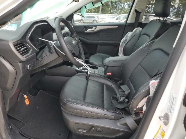 1FMCU0H67NUB78283 - 2022 FORD ESCAPE SEL WHITE photo 7