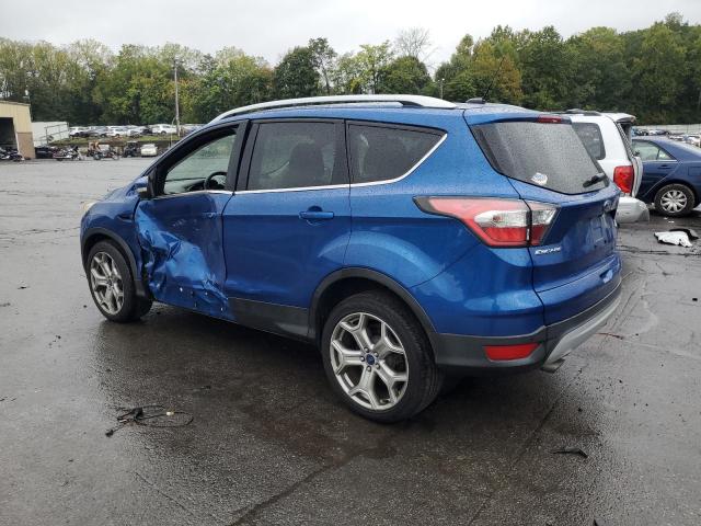 1FMCU9J94HUA35711 - 2017 FORD ESCAPE TITANIUM 蓝色 照片 2