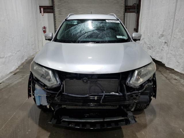 5N1AT2MVXEC762198 - 2014 NISSAN ROGUE S SILVER photo 5