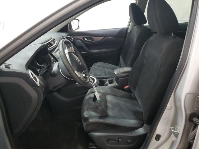 5N1AT2MVXEC762198 - 2014 NISSAN ROGUE S SILVER photo 7