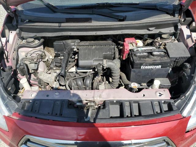 ML32F3FJ6JHF04120 - 2018 MITS MIRAGE G4 ES Կարմիր լուսանկար 11