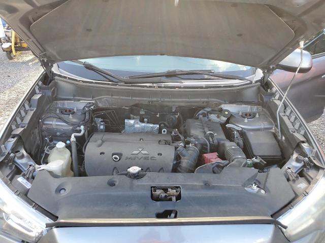 4A4AR3AU3FE012757 - 2015 MITSUBISHI OUTLANDER ES GRAY photo 12