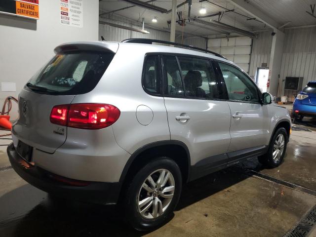 WVGBV7AX5GW540722 - 2016 VOLKSWAGEN TIGUAN S Сріблястий фото 3