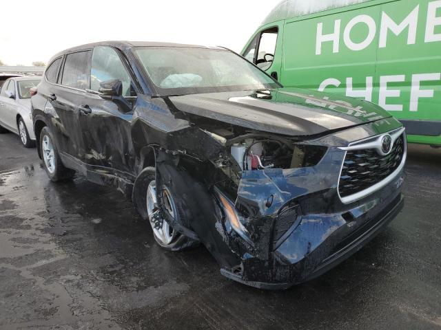 5TDKDRAH4PS502877 - 2023 TOYOTA HIGHLANDER L Սև լուսանկար 4