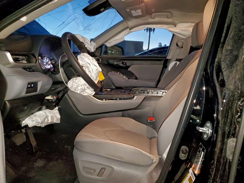 5TDKDRAH4PS502877 - 2023 TOYOTA HIGHLANDER L Սև լուսանկար 7