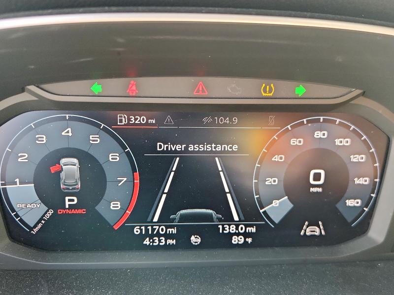 WA1AECF35L1122046 - 2020 AUDI Q3 PREMIUM BLACK photo 9