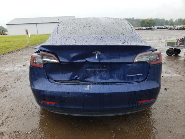 5YJ3E1EB2JF105401 - 2018 TESLA MODEL 3 Bleu photo 6