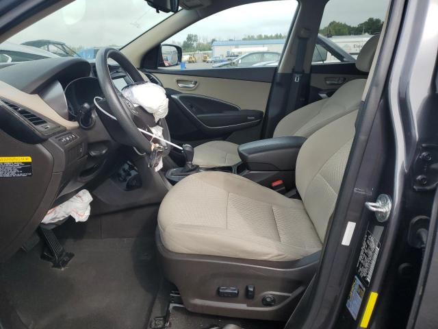 5XYZUDLB6JG559712 - 2018 HYUNDAI SANTA FE S GRAY photo 7