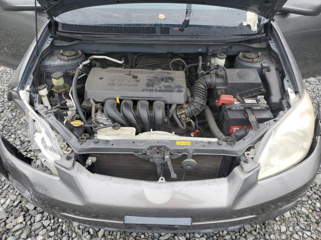 2T1KR30E48C702206 - 2008 TOYOTA COROLLA MATRIX XR GRAY photo 11